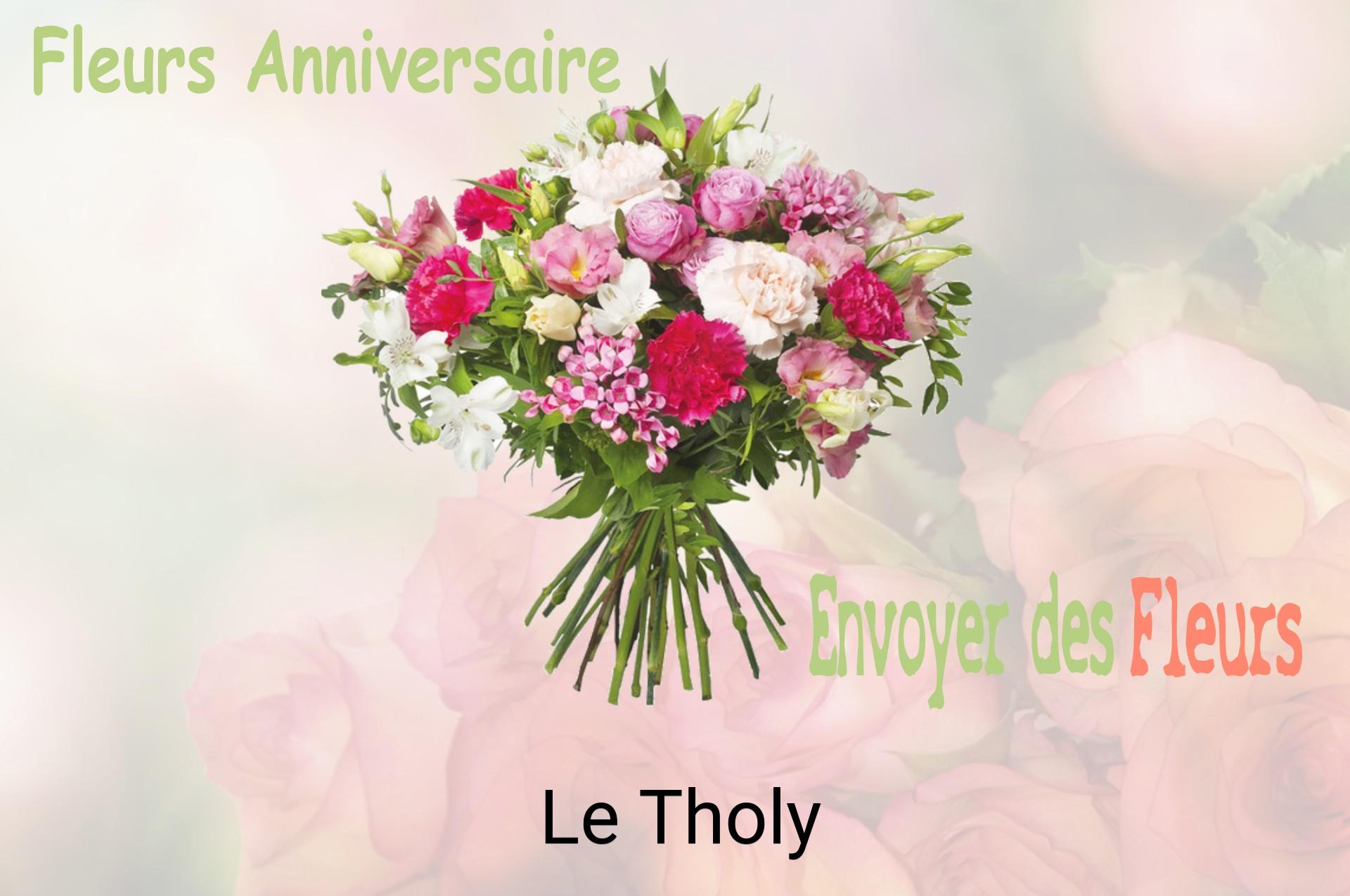 Bouquet de fleurs d’anniversaire livré à Le Tholy